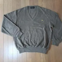 Jack Nicklaus Vネックセーター 茶　L