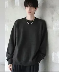 【完売サイズXL】ETELIO マシンウォッシャブルもちもちニット