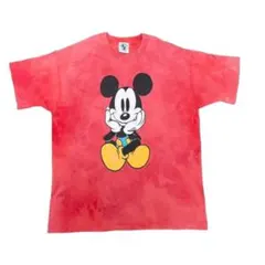 MICKEY ミッキーマウス Tシャツ 両面プリント Disney
