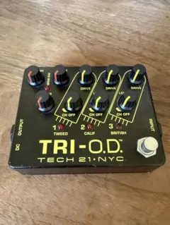 Tech 21 TRI-O.D. ギターエフェクター　希少！ Tech 21 TRI-O.D. ギターエフェクター 希少！ Tech 21 TRI-O.D. ギター