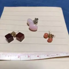 ピアス 3点セット