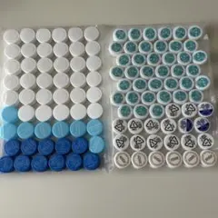 ペットボトルキャップ　114個