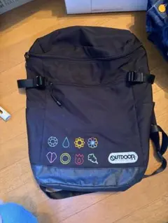 OUTDOOR 撥水ボックスデイパック GYM BADGES KTのサムネイル