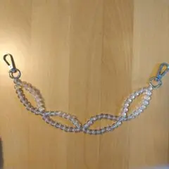 クリアビーズ ストラップ