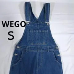 WEGO /デニムオーバーオール ／ブルー/Ｓサイズ