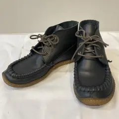 SECCHIARIMICHELE ショートブーツ レザー 黒 24.5のサムネイル