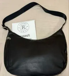 ラシット　ソフトレザーラウンドビッグショルダー