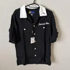 JAPONAIS BLEU ブラック　シャツ　新品　L