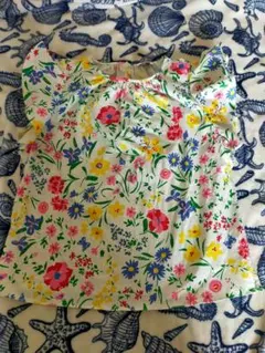 kate spade NEW YORK 花柄 半袖ブラウス Mのサムネイル