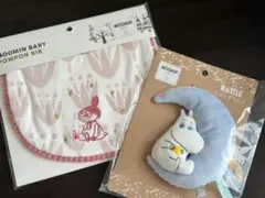 【新品・未使用・未開封】MOOMIN BABY スタイ　にぎにぎラトル
