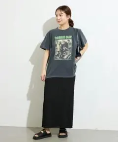 【美品】JOURNAL STANDARD／シャーリングフィットスカート