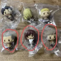 一番くじ　進撃の巨人　ちょこのっこフィギュア　6種