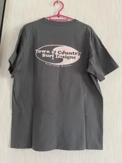 【古着】 Town&Country Tシャツ グレーメピンクLサイズのサムネイル