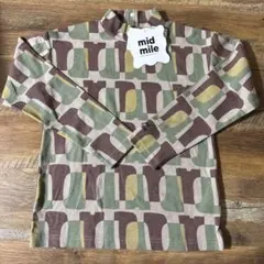 新品未使用　mid mile ミッドマイル　長袖Tシャツ　ハイネック　むくぞー