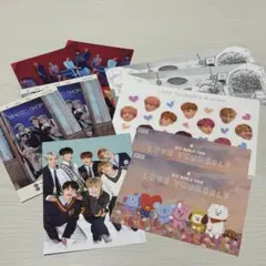 BTS ポストカード ステッカーセット