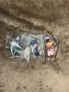 ズートピア2 ならぶんです。ジュディ ニック パウバートフィギュア3体セット