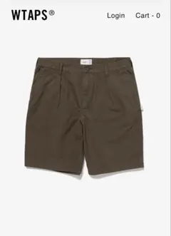 SS26 WTAPS ARMSTG2601 ショートパンツ　Sサイズのサムネイル
