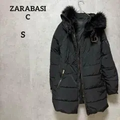 訳あり　ZARABASIC ザラ キルティング　ダウンジャケット ファー付きのサムネイル
