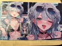 【雨宮ルカ】スリーブ プレイマット ホロライブ ホロカ hololive ビキニ 雨宮ルカ】スリーブ プレイマット ホロライブ ホロカ hololive ビキニ