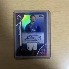Iliman Ndiaye Everton 直筆サインカード topps