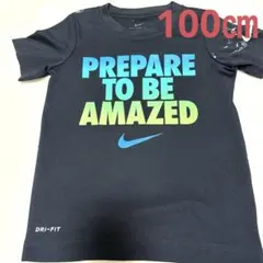 Nike DRI-FIT Tシャツ 黒　100㎝