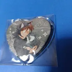 忍たま乱太郎 土井半助 ナンジャタウン 缶バッジ ハート缶バッジ