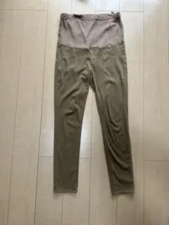 ユニクロ　マタニティ　スキニーパンツ　ベージュ　Ｌサイズ