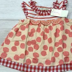 新品 baby cheer 90 シトラス レモン チュニック ワンピースのサムネイル