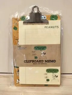 PEANUTS SNOOPY メモ クリップボード