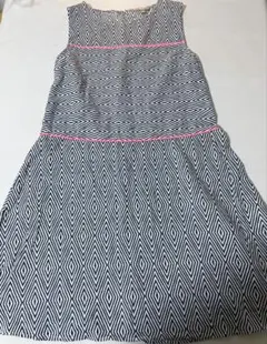 UNIQLO ダイヤモンドパターン ワンピース Mサイズ