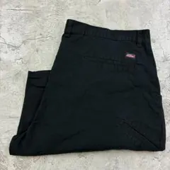 Dickies　ディッキーズ ワークショーツ W40 ブラック 無地 古着