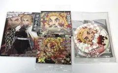 鬼滅の刃 煉獄杏寿郎 缶バッジ シール カード セット