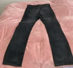 Lee ブラック スリムフィットデニム