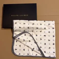 【新品未使用】ポロラルフローレン ベビー ブランケット おくるみ ひざかけ