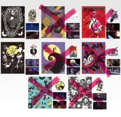 ナイトメア一番くじ H賞 クリアファイル＆ステッカー