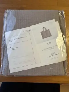 h*y様 CHECK&STRIPE シンプルストライプキルトのバックのキット　あ