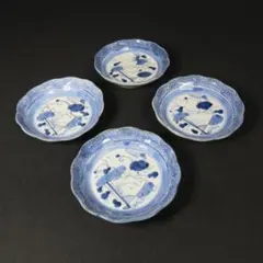 有田焼 福珠窯 小鉢 染付巻貝型 4個 セット - メルカリ