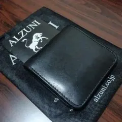 ALZUNI アルズニ コンパクトウォレット 2つ折り財布 牛革
