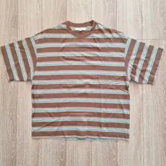 URBAN RESEARCHオーバーサイズ ストライプTシャツ　L