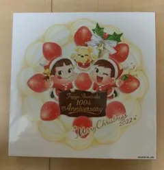 美品 新品 不二家 ペコちゃん 100周年記念 皿 2022 クリスマスのサムネイル