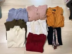 H&M,INGNIノーブランドレディース トップス その他セット まとめ売り8点