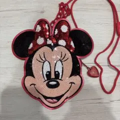 ミニーマウス ショルダーバッグ スパンコール