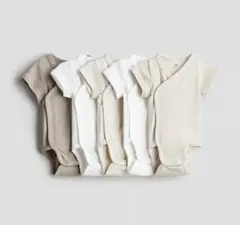 H&M ベビー肌着 5枚セット オーガニックコットン