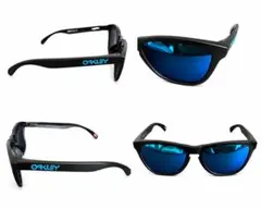 OAKLEY サングラス ブラック ブルーミラーレンズのサムネイル