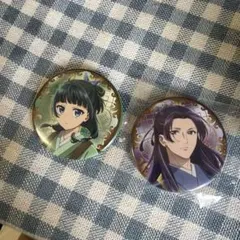 薬屋のひとりごと 猫猫 壬氏 缶バッジ セット