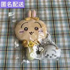 ちいかわ 超まじかるちいかわ ぬいぐるみミラー & ミニがまぐち うさぎ