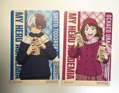 ヒロアカ　轟焦凍　麗日お茶子　カード
