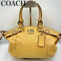 COACH コーチ　ショルダーバッグ　マディソン　2way 馬車金具 レザー