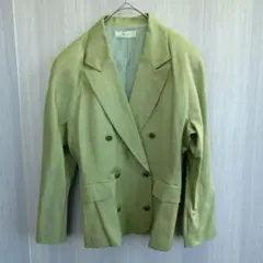 NONA ジャケット カラージャケット カジュアルジャケット グリーン M