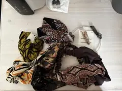 ヘアバンド・ヘアピン・リボンセット